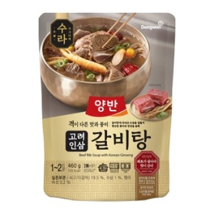 동원F&B 양반 수라 고려인삼 갈비탕 460g (2개)_이미지