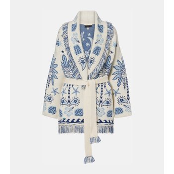 알라누이 Echoes Of The Island 울 코튼 카디건 P01114299