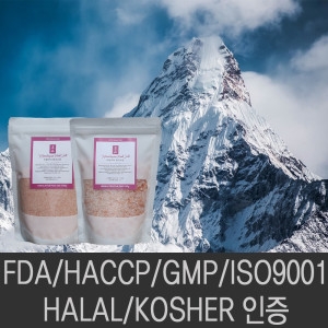 히말라야 핑크솔트 15kg 2.5kgx6개 업소용 대용량 미네랄 소금 미네랄은 높고 불용성분 낮은 소금_이미지
