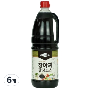 곰표 장아찌 간장소스 1.9kg (6개)_이미지