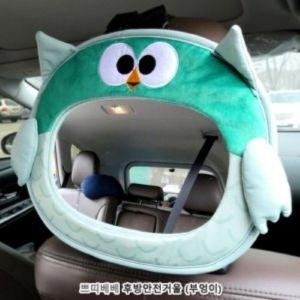 쁘띠베베 자동차 후방 안전 거울 부엉이_이미지