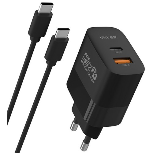���̸��� PD PPS 65W 2��Ʈ GaN ������ IHA-PD65WDCC
