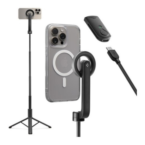 슈피겐 원더스냅 맥핏 S580W 맥세이프 셀카봉삼각대 (정품)_이미지