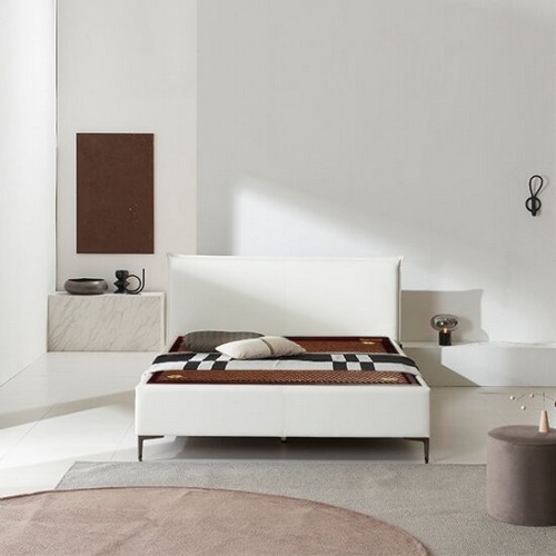 현대의료기 심플리체 가죽 돌침대 Q (금강약돌세라믹)_이미지