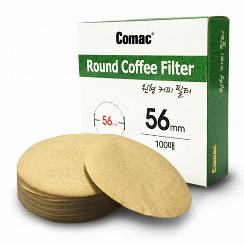 코맥 원형 커피여과지 56mm
