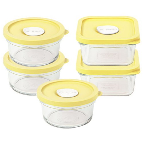 렌지쿡 옐로우에디션 촉촉한 햇밥용기 혼합 5종 세트