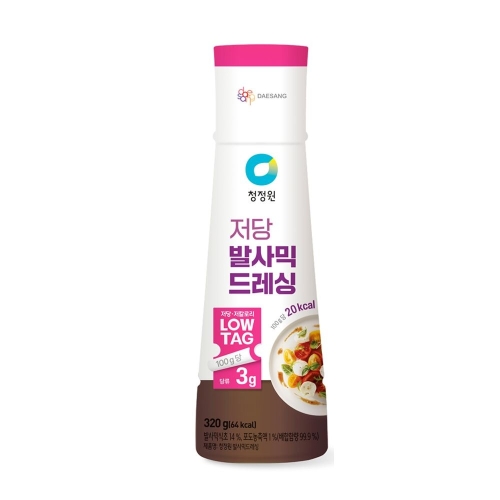 대상 청정원 저당 발사믹드레싱 320g (6개)