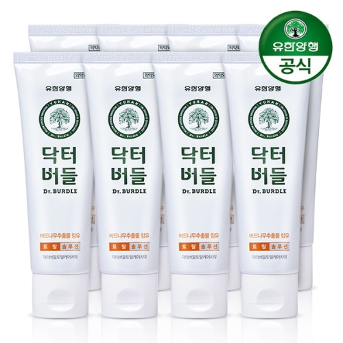 유한양행 닥터버들 토탈케어 치약 100g (8개)_이미지