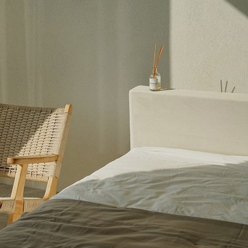 이노센트 플러피 아쿠아텍스 패브릭 쿠션 평상형 침대 Q (케미컬폼독립)_이미지