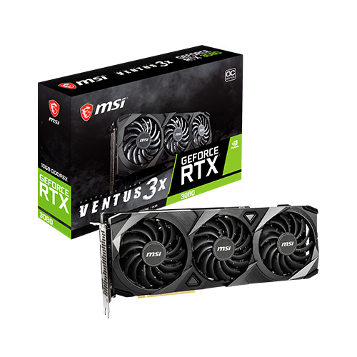 MSI ������ RTX 3080 ������ 3X OC D6X 10GB