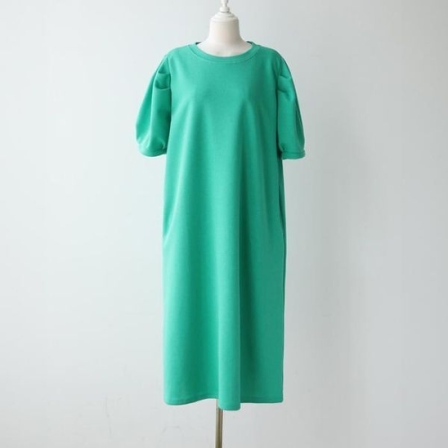 코코면퍼프라운드원피스 WBQ996M603 빅사이즈