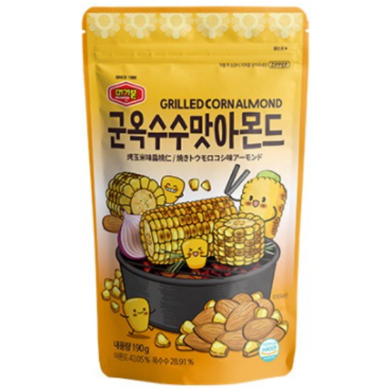 군옥수수맛 아몬드 190g