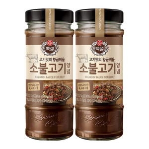 백설 소불고기 양념 500g (2개)_이미지