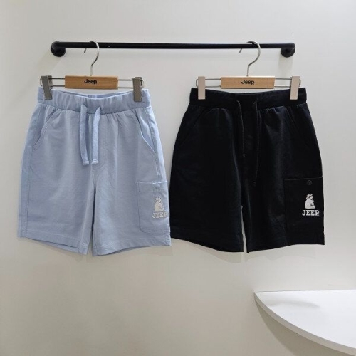 지프키즈 곰자수 셋업 반바지 KP2TPU165