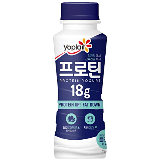 빙그레 요플레 프로틴 플레인 210ml (24개)