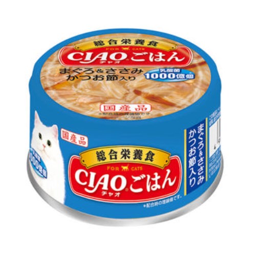 이나바 캣 챠오 주식캔 참치&닭가슴살&가다랑어포 A-251 85g (1개)_이미지