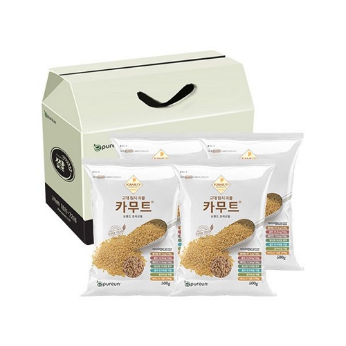 카무트 선물세트 500g 4입