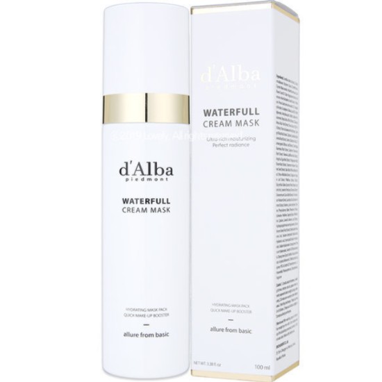 달바 워터풀 크림 마스크팩 100ml+50ml (100ml 1개+50ml 1개)_이미지