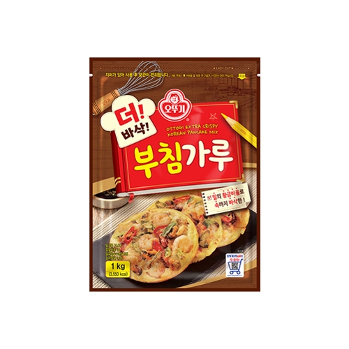 오뚜기 더 바삭 부침가루 1kg 1개