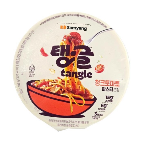 삼양식품 탱글 청크토마토파스타 큰컵 105g