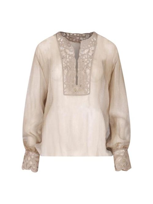 셔츠 D482K766RFWB S4850 Beige