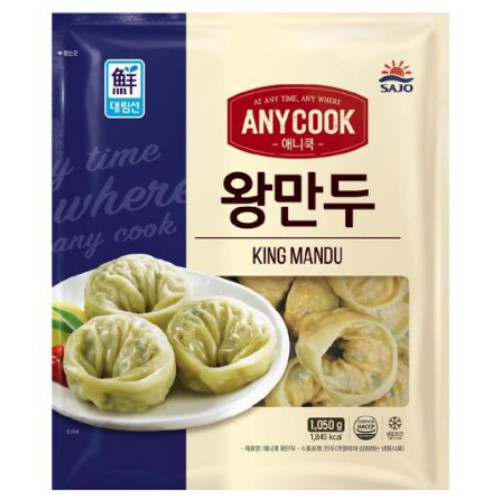 사조대림 대림선 애니쿡 왕만두 1.05kg (3개)_이미지