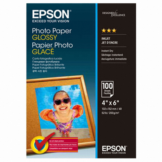 Epson ㅤㅤ포토용지 A6 200g S042548 (100매)_이미지