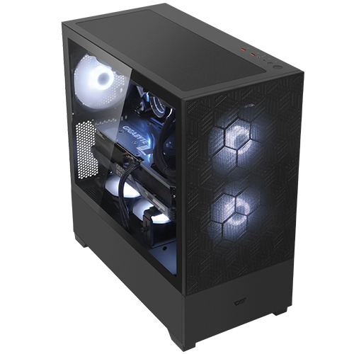 darkFlash DF5000 MESH ARGB 강화유리 (블랙)_이미지