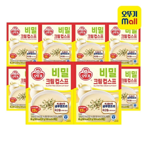오뚜기 비밀 크림컵스프 66g (8개)