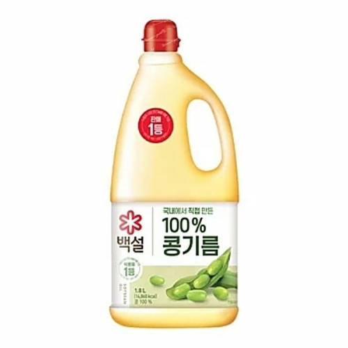 백설 콩기름 1.8L (15개)_이미지