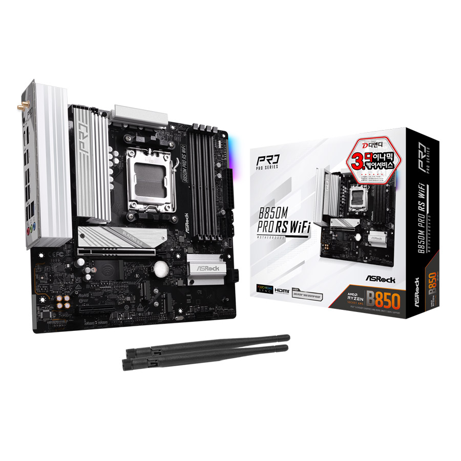 ASRock B850M Pro RS WiFi ��ص���
