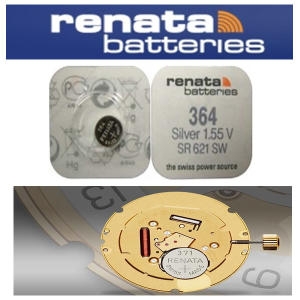 ����Ÿ 364 SR621SW 1.55V �ð� ������ ���͸�
