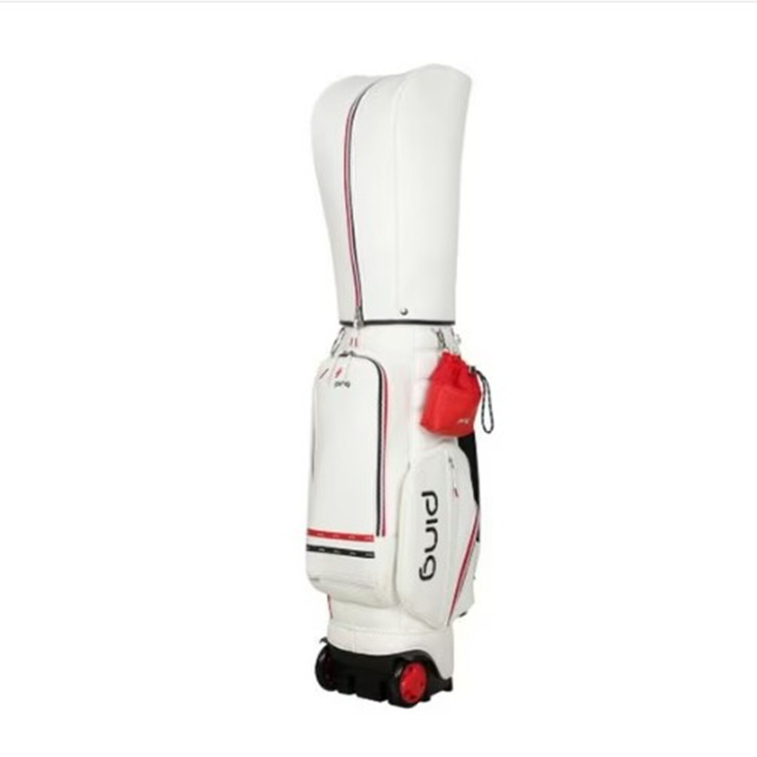 핑 컬러 포인트 트롤리 캐디백 121F7CB351
