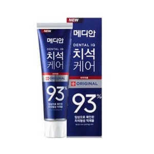 메디안 덴탈IQ 치석케어(93%) 오리지널 치약 120g (9개)_이미지