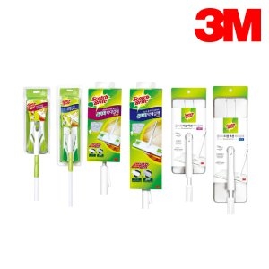 3M 스카치브라이트 스카치브라이트 막대 걸레 밀대 바닥 마루 청소 표준형 대형