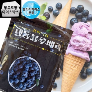 Y. 아토 냉동 블루베리 1kg 드라이 슈퍼푸드 냉동과일 스무디 음료토핑