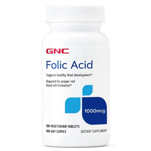 GNC 엽산 1000MCG 100정 (해외)이미지입니다. 누르면 해당 게시물로 새창이동합니다.