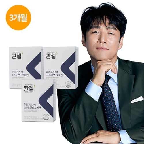 한미양행 콴첼 뮤코다당단백 소연골 콘드로이친 1000mg 60정 (3개)_이미지