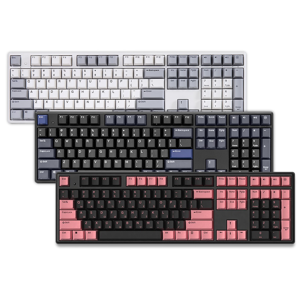 한성컴퓨터 GK898B OfficeMaster 한글 (블랙핑크, 35g)