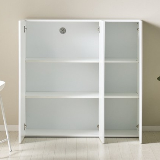 BIF보루네오 키첸 깊은 3단 높은 주방수납장 1200_이미지