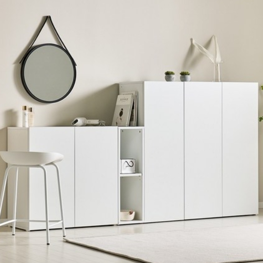 BIF보루네오 키첸 깊은 3단 높은 주방수납장 1200_이미지