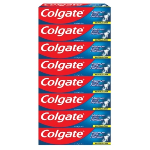 콜게이트 케비티프로텍션 레귤러 치약 175g (8개)_이미지