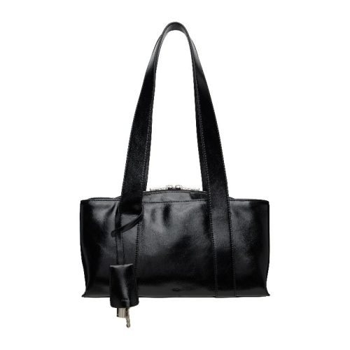 오소이 블랙 미니 쉘 더플백 26SB01022001 Black