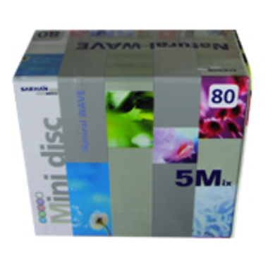 새한 MD 80min 팩 5장