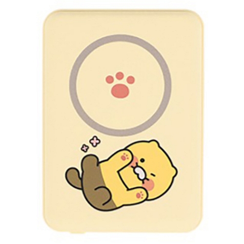 아이콘스 카카오프렌즈 춘식이 맥세이프 스탠드형 보조배터리 CSPB-001 10000mAh_이미지