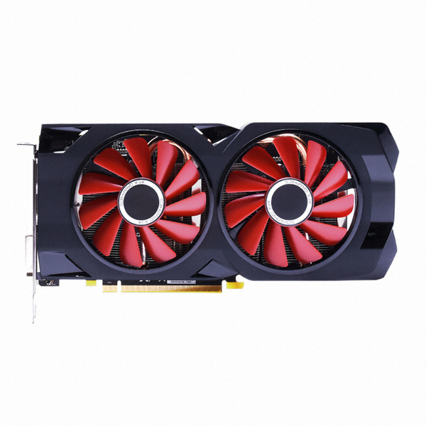 XFX 라데온 RX 570 블랙울프 OC D5 4GB_이미지