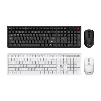 <b>COX</b> CKM40W 저소음 무선 키보드 마우스 세트