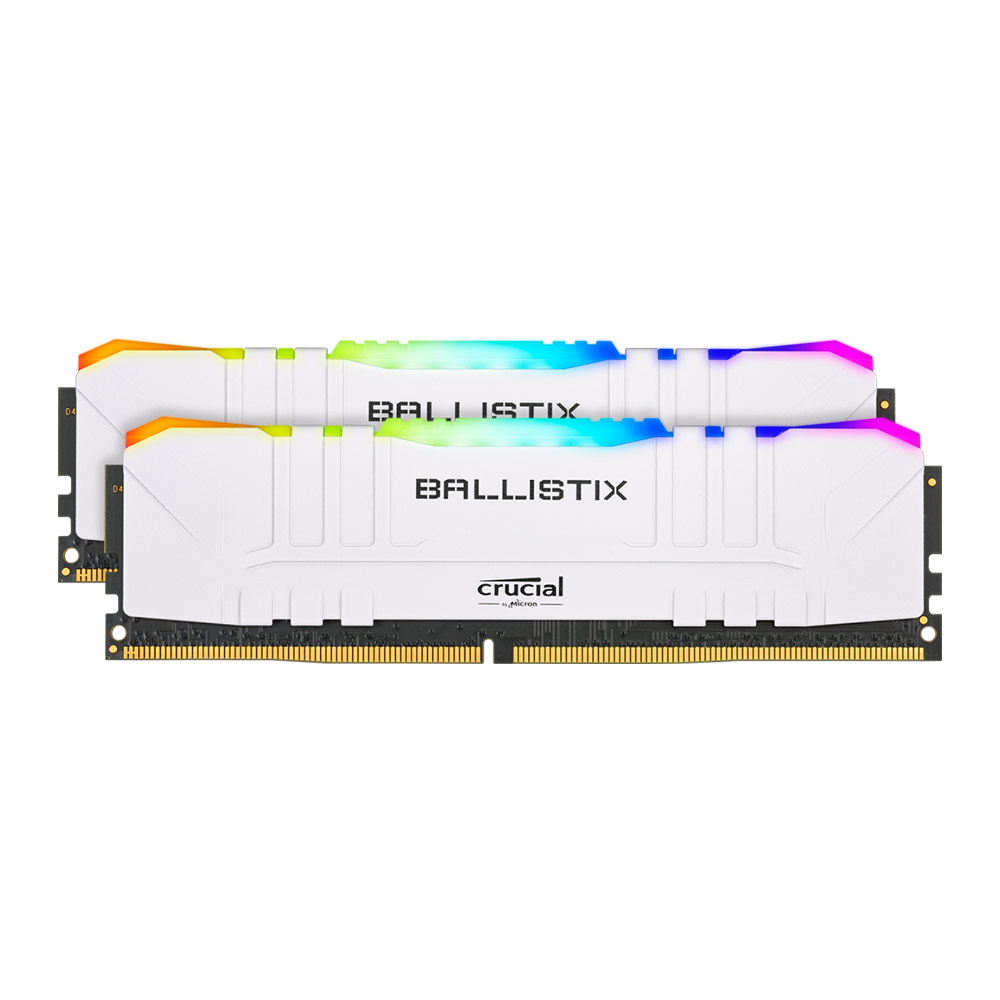 마이크론 Crucial Ballistix DDR4-3600 CL16 RGB White (8GB)_이미지