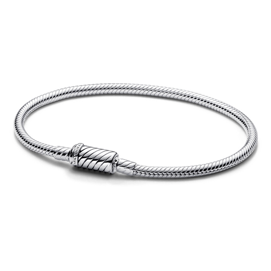 판도라 모멘츠 슬라이딩 마그네틱 클라습 스네이크 체인 브레이슬릿 590122C00_이미지