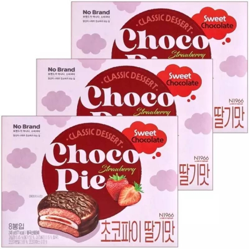 이마트 노브랜드 초코파이딸기맛 240g (3개)_이미지